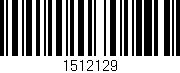 Código de barras (EAN, GTIN, SKU, ISBN): '1512129'