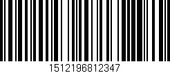 Código de barras (EAN, GTIN, SKU, ISBN): '1512196812347'