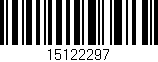 Código de barras (EAN, GTIN, SKU, ISBN): '15122297'