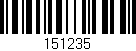 Código de barras (EAN, GTIN, SKU, ISBN): '151235'