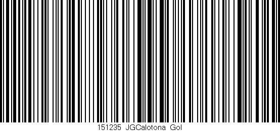 Código de barras (EAN, GTIN, SKU, ISBN): '151235_JGCalotona_Gol'