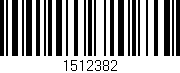 Código de barras (EAN, GTIN, SKU, ISBN): '1512382'