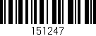 Código de barras (EAN, GTIN, SKU, ISBN): '151247'