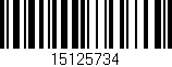 Código de barras (EAN, GTIN, SKU, ISBN): '15125734'