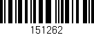 Código de barras (EAN, GTIN, SKU, ISBN): '151262'