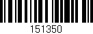 Código de barras (EAN, GTIN, SKU, ISBN): '151350'