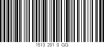 Código de barras (EAN, GTIN, SKU, ISBN): '1513_201_0_GG'