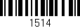 Código de barras (EAN, GTIN, SKU, ISBN): '1514'
