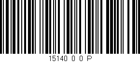 Código de barras (EAN, GTIN, SKU, ISBN): '15140_0_0_P'