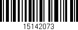 Código de barras (EAN, GTIN, SKU, ISBN): '15142073'