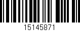 Código de barras (EAN, GTIN, SKU, ISBN): '15145871'