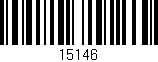 Código de barras (EAN, GTIN, SKU, ISBN): '15146'