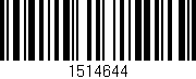 Código de barras (EAN, GTIN, SKU, ISBN): '1514644'