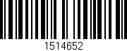Código de barras (EAN, GTIN, SKU, ISBN): '1514652'