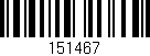 Código de barras (EAN, GTIN, SKU, ISBN): '151467'