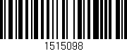 Código de barras (EAN, GTIN, SKU, ISBN): '1515098'