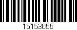 Código de barras (EAN, GTIN, SKU, ISBN): '15153055'