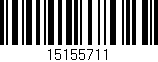Código de barras (EAN, GTIN, SKU, ISBN): '15155711'