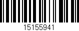 Código de barras (EAN, GTIN, SKU, ISBN): '15155941'