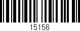 Código de barras (EAN, GTIN, SKU, ISBN): '15156'