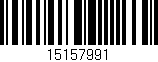 Código de barras (EAN, GTIN, SKU, ISBN): '15157991'