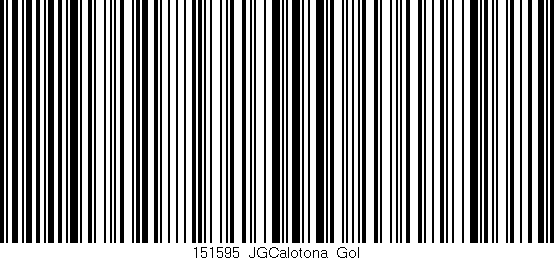 Código de barras (EAN, GTIN, SKU, ISBN): '151595_JGCalotona_Gol'