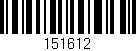 Código de barras (EAN, GTIN, SKU, ISBN): '151612'