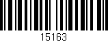 Código de barras (EAN, GTIN, SKU, ISBN): '15163'