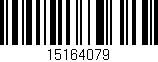 Código de barras (EAN, GTIN, SKU, ISBN): '15164079'