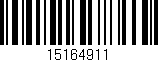Código de barras (EAN, GTIN, SKU, ISBN): '15164911'