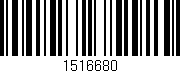 Código de barras (EAN, GTIN, SKU, ISBN): '1516680'