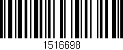 Código de barras (EAN, GTIN, SKU, ISBN): '1516698'