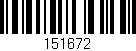 Código de barras (EAN, GTIN, SKU, ISBN): '151672'
