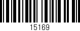 Código de barras (EAN, GTIN, SKU, ISBN): '15169'