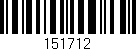 Código de barras (EAN, GTIN, SKU, ISBN): '151712'