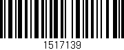 Código de barras (EAN, GTIN, SKU, ISBN): '1517139'