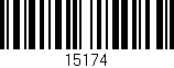 Código de barras (EAN, GTIN, SKU, ISBN): '15174'
