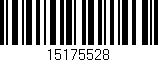 Código de barras (EAN, GTIN, SKU, ISBN): '15175528'