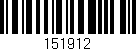 Código de barras (EAN, GTIN, SKU, ISBN): '151912'