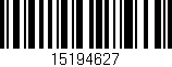 Código de barras (EAN, GTIN, SKU, ISBN): '15194627'