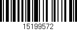 Código de barras (EAN, GTIN, SKU, ISBN): '15199572'