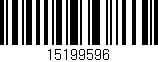 Código de barras (EAN, GTIN, SKU, ISBN): '15199596'