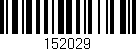 Código de barras (EAN, GTIN, SKU, ISBN): '152029'