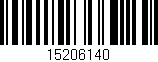 Código de barras (EAN, GTIN, SKU, ISBN): '15206140'