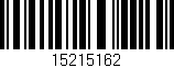 Código de barras (EAN, GTIN, SKU, ISBN): '15215162'