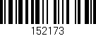 Código de barras (EAN, GTIN, SKU, ISBN): '152173'