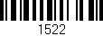 Código de barras (EAN, GTIN, SKU, ISBN): '1522'