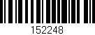 Código de barras (EAN, GTIN, SKU, ISBN): '152248'
