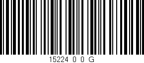 Código de barras (EAN, GTIN, SKU, ISBN): '15224_0_0_G'