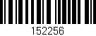 Código de barras (EAN, GTIN, SKU, ISBN): '152256'